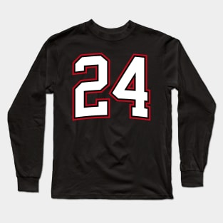 Number Twenty Four 24 Long Sleeve T-Shirt